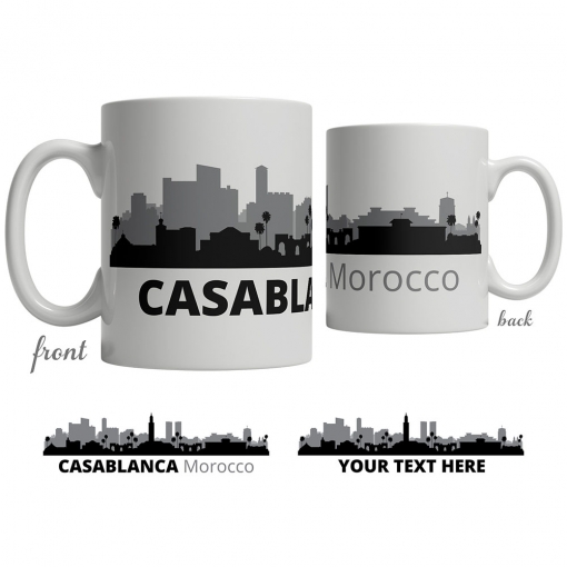 Casablanca Skyline Coffee Mug