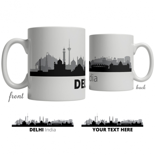Delhi Skyline Coffee Mug