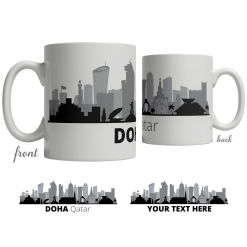 Doha Skyline Coffee Mug