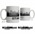 Istanbul Skyline Coffee Mug