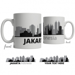 Jakarta Skyline Coffee Mug