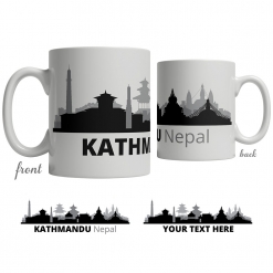 Kathmandu Skyline Coffee Mug