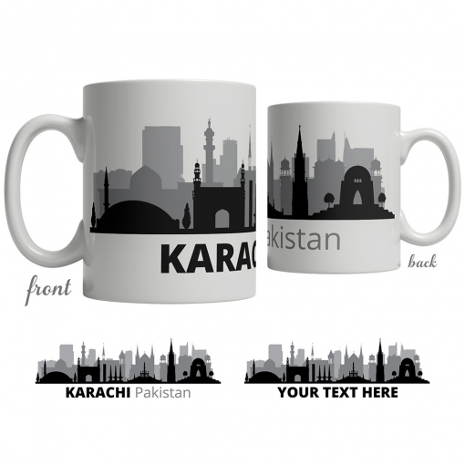 Karachi Skyline Coffee Mug