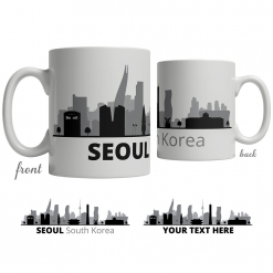 Seoul Skyline Coffee Mug