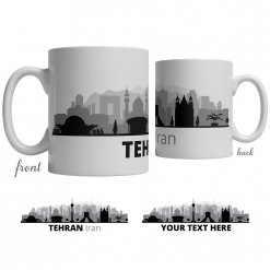 Tehran Skyline Coffee Mug