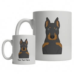 Beauceron Cartoon Mug