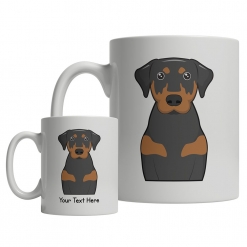 Coonhound Cartoon Mug