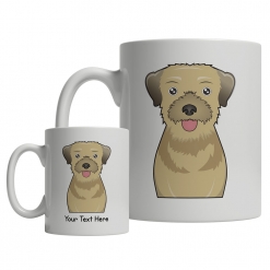 Border Terrier Cartoon Mug
