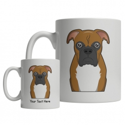 Boxer Cartoon Mug