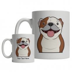 Bulldog Cartoon Mug