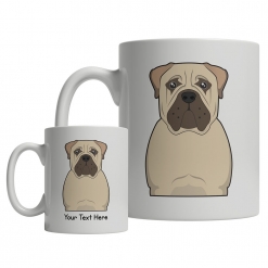 Bullmastiff Cartoon Mug
