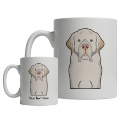 Clumber Spaniel Cartoon Mug