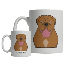 Dogue de Bordeaux Cartoon Mug