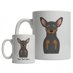 Miniature Pinscher Cartoon Mug