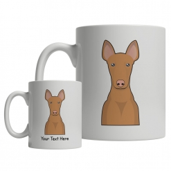 Pharaoh Hound Cartoon Mug