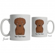 Coonhound Cartoon Coffee Cup