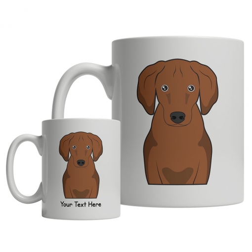 Coonhound Cartoon Mug