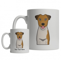 Smooth Fox Terrier Cartoon Mug