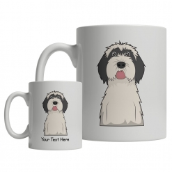 Tibetan Terrier Cartoon Mug