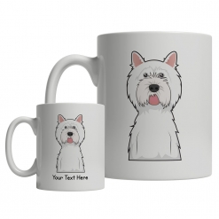 West Highland White Terrier Cartoon Mug