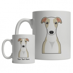 Whippet Cartoon Mug