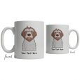 Wirehaired Pointing Griffon Cartoon Coffee Cup