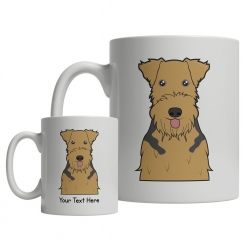 Airedale Terrier Cartoon Mug