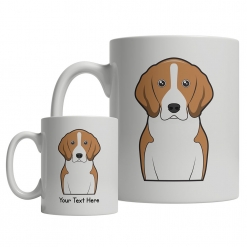 American Foxhound Cartoon Mug