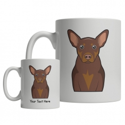 Australian Kelpie Cartoon Mug