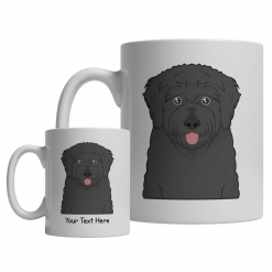 Black Russian Terrier Cartoon Mug