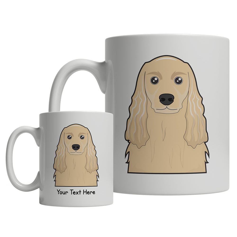 COCKER SPANIEL 11oz ceramic gift mug Dishwasher safe Can be personalised 