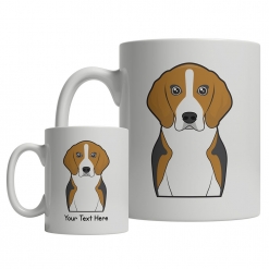 English Foxhound Cartoon Mug
