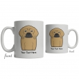 Puggle Cartoon Coffee Cup