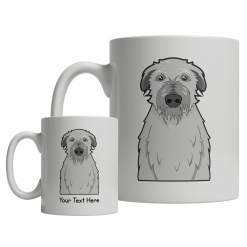 Scottish Deerhound Cartoon Mug