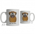 Soft Coated Wheaten Terrier Cartoon Coffee Cup