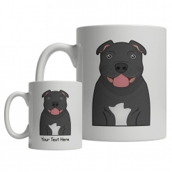 Staffordshire Bull Terrier Cartoon Mug