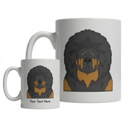 Tibetan Mastiff Cartoon Mug