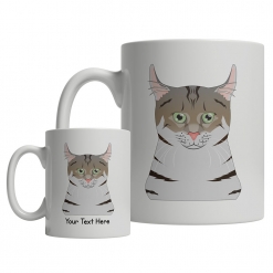 American Curl Cartoon Mug