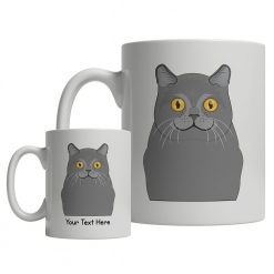 Chartreux Cartoon Mug