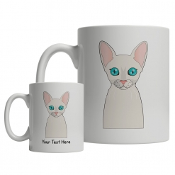 Cornish Rex Cartoon Mug