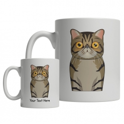 Exotic Shorthair Cartoon Mug