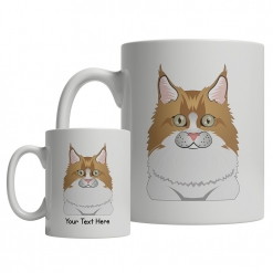 Maine Coon Cartoon Mug