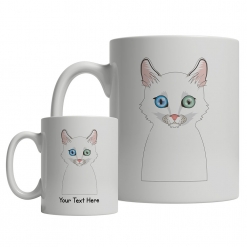 Turkish Angora Cartoon Mug