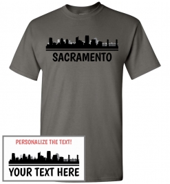 Sacramento, CA Skyline T-Shirt