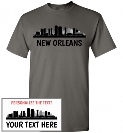 New Orleans, NO Skyline T-Shirt
