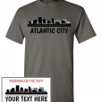 Atlantic City, NJ Skyline T-Shirt
