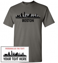Boston, MA Skyline T-Shirt