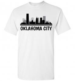 Oklahoma City, OK Skyline T-Shirt