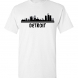 Detroit, MI Skyline T-Shirt