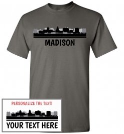 Madison, WI Skyline T-Shirt
